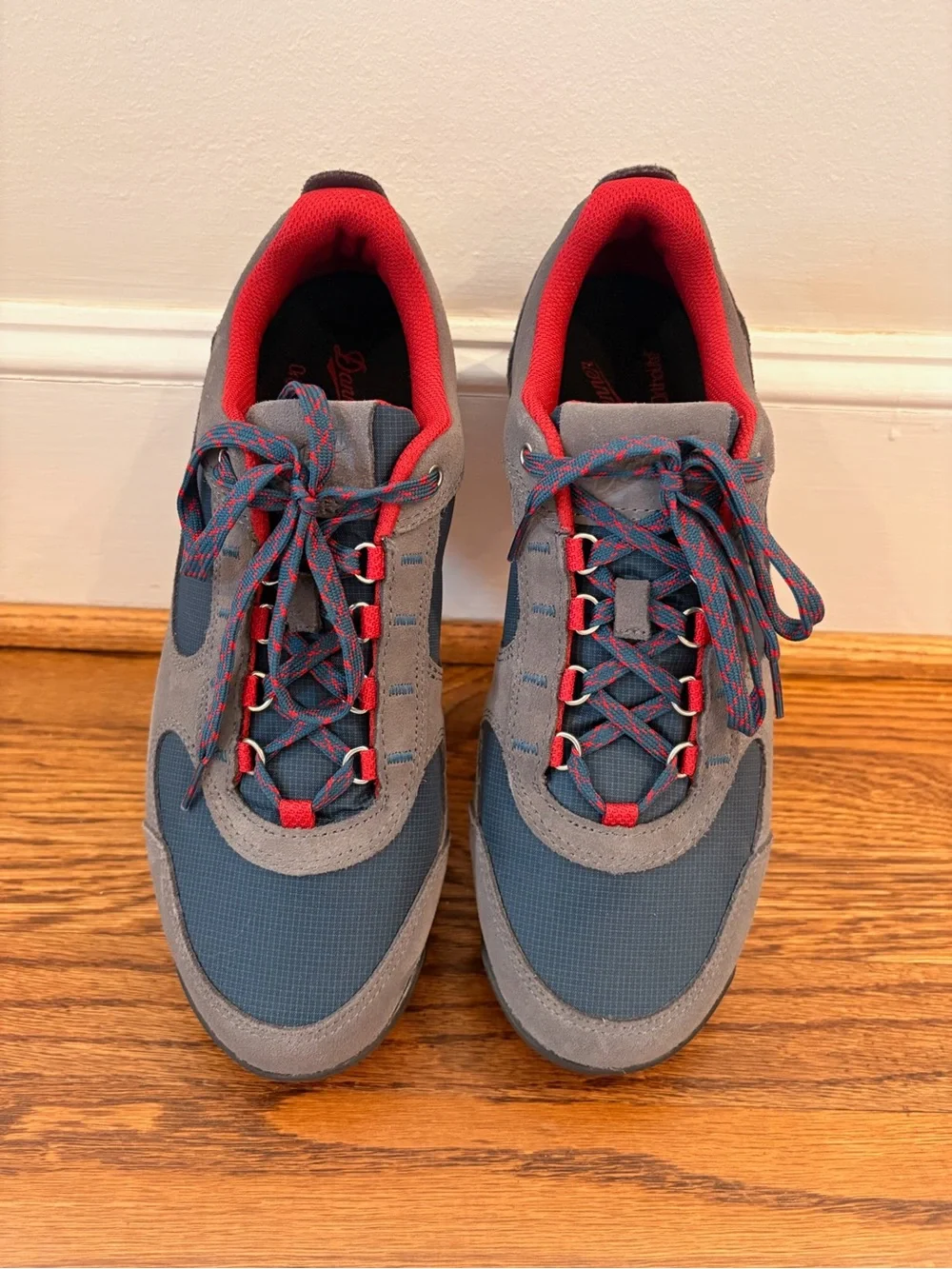 Danner Men’s Black and Red Trail Sneakers